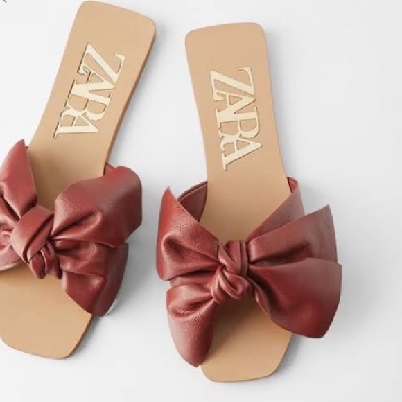 Sold ❌ ZARA BOW FLATS - Picture 5 of 17